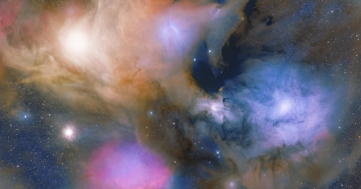 Rho Ophiuchi Cloud Complex & Blue Horse Head - AstroBin